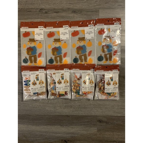 Felt Craft Kit and Gel Clings (Lot of 8) - Picture 1 of 1